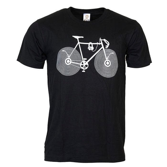 ZAALAC Bicycle Music Retro Stencil Art