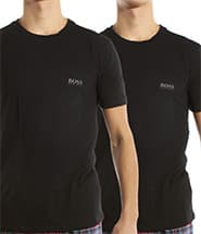 Hugo Boss 2-pack Crew Neck T-shirt Black