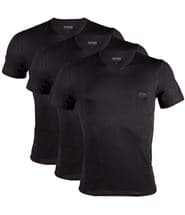 Hugo Boss 3-pack Classic V-Neck T-shirt Black