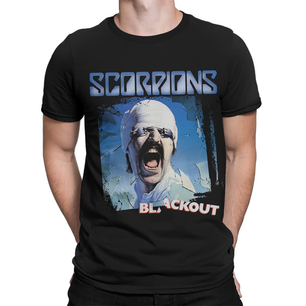 Scorpions - Blackout T-Paita
