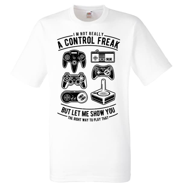 Gamer T-shirt - Control Freak XXL