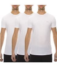 Diesel 3-pack All Timers Jake Crew Neck T-shirt White