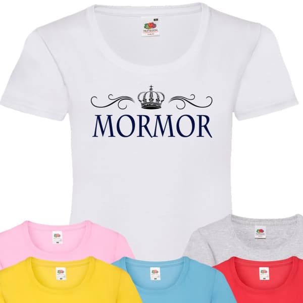 Mormor t-shirt - flera färger - krona design