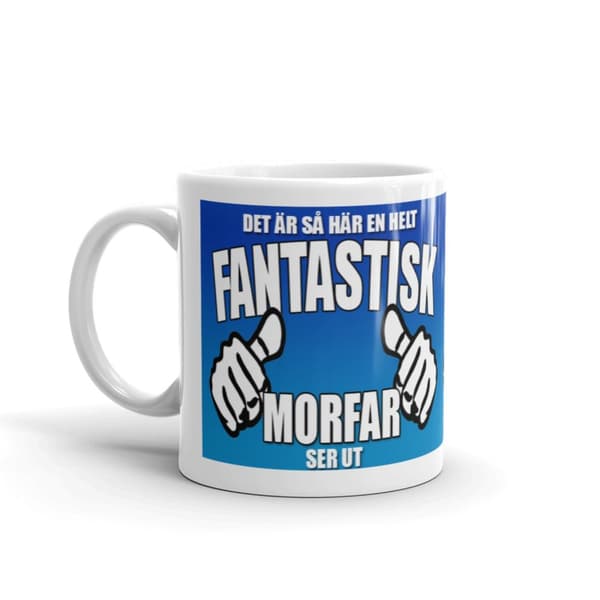 Morfar T-shirt & mugg paket Här en helt fantastisk Morfar ser ut