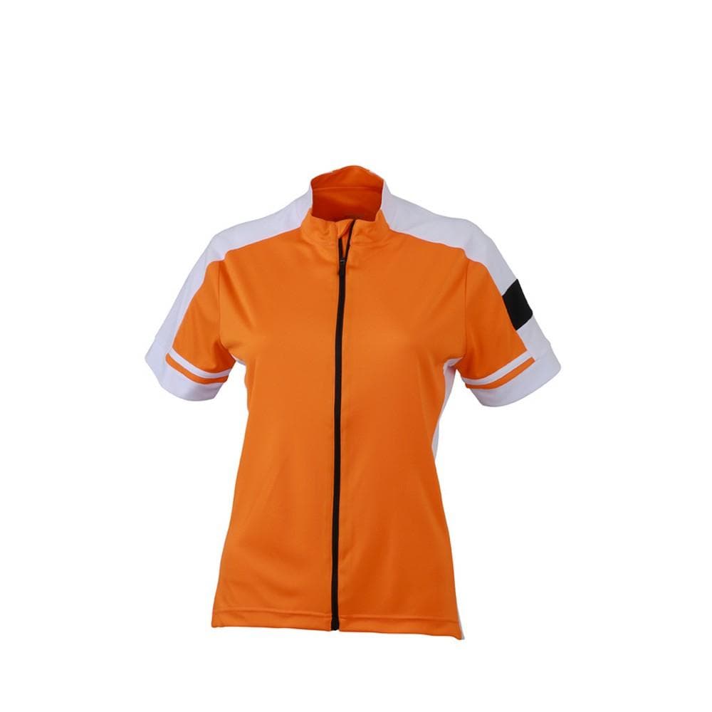 James and Nicholson Dam / Dam cykel T-shirt med full dragkedja