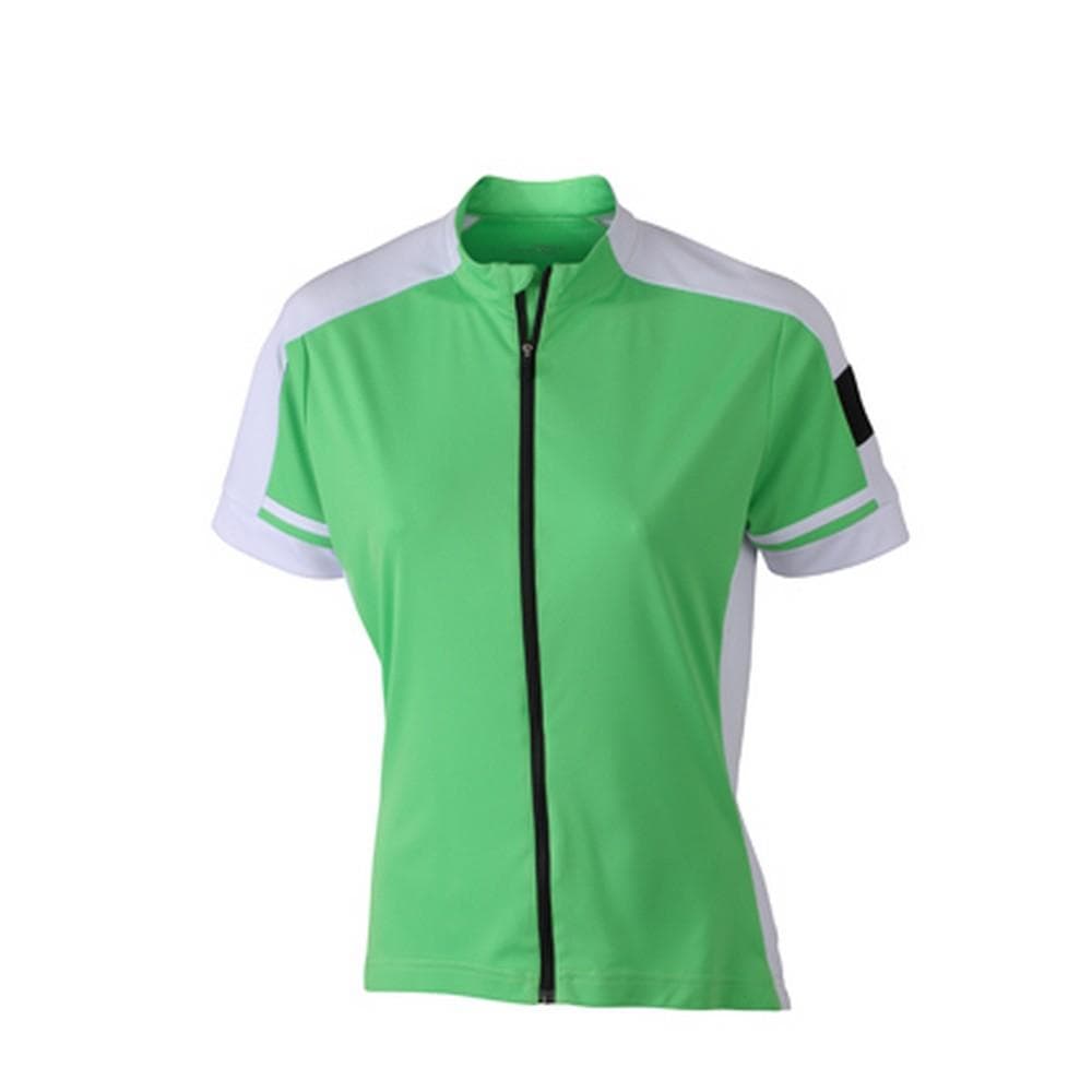 James and Nicholson Dam / Dam cykel T-shirt med full dragkedja