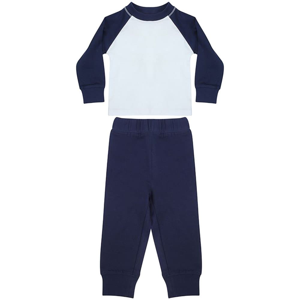 Larkwood Baby Unisex Pyjama Top & Bottoms Set