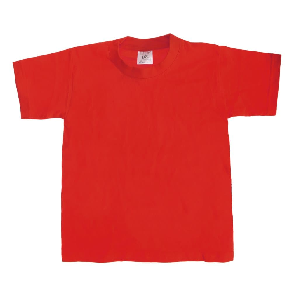 B&C Kids/Childrens Exact 190 Short Sleeved T-Shirt (Pack of 2)