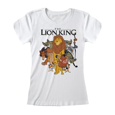 The Lion King Womens/Ladies Vintage Group T-Shirt