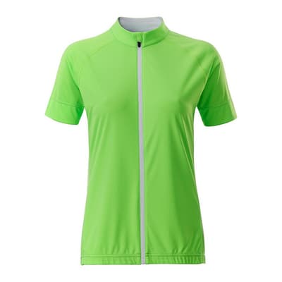 James and Nicholson Womens/Ladies Bike Full Zip T-Shirt