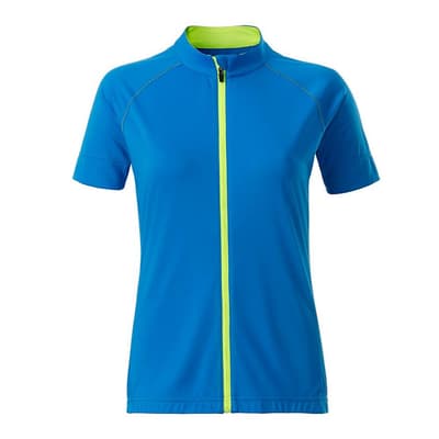 James and Nicholson Womens/Ladies Bike Full Zip T-Shirt
