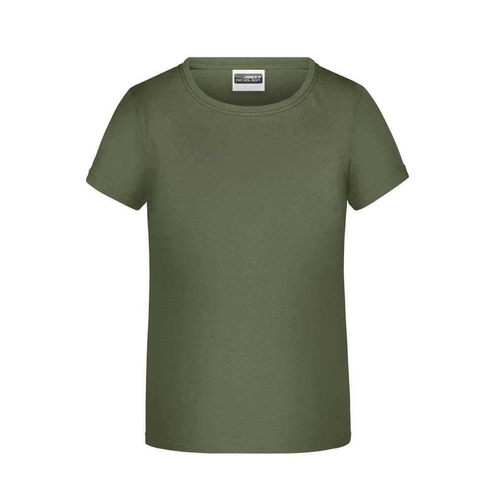 James And Nicholson Childrens Girls Basic T-Shirt