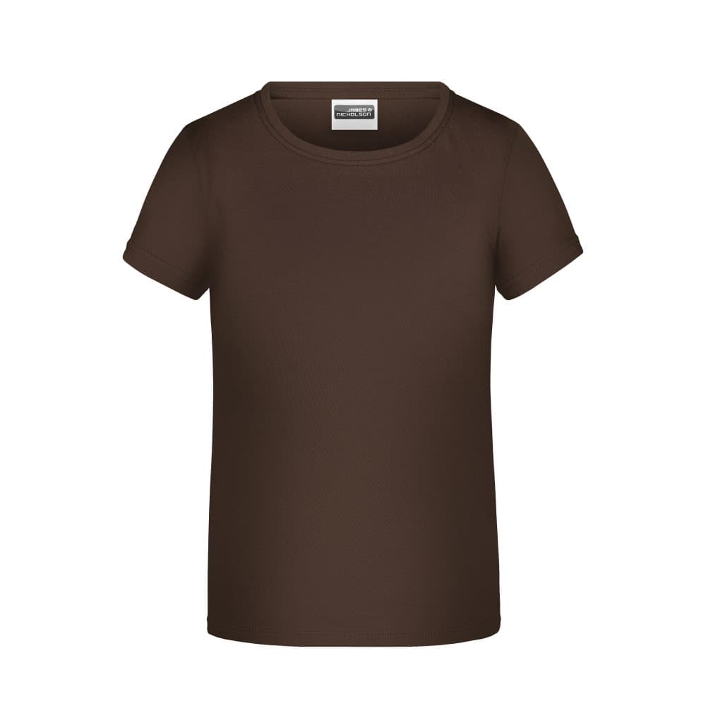 James And Nicholson Childrens Girls Basic T-Shirt