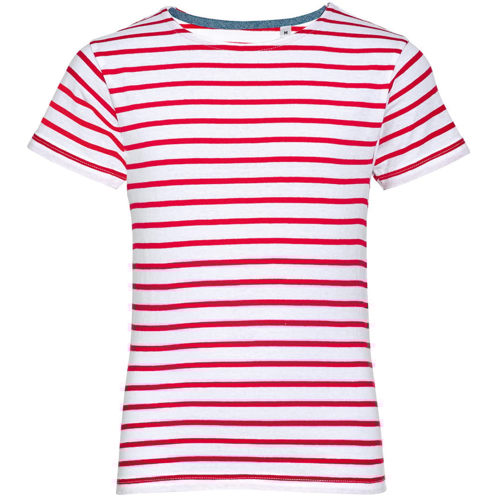 SOLS Äldre barnmiljor randig kortärmad T-shirt
