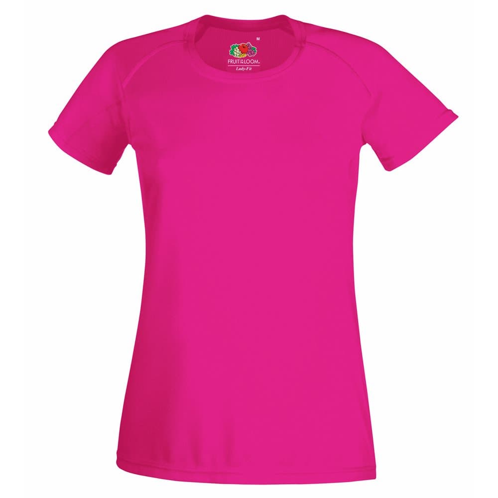 Fruit Of The Loom Ladies/Womens Performance Sportswear T-Shirt