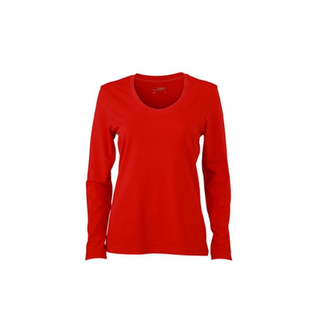James and Nicholson Womens/Ladies Stretch Long Sleeve T-Shirt