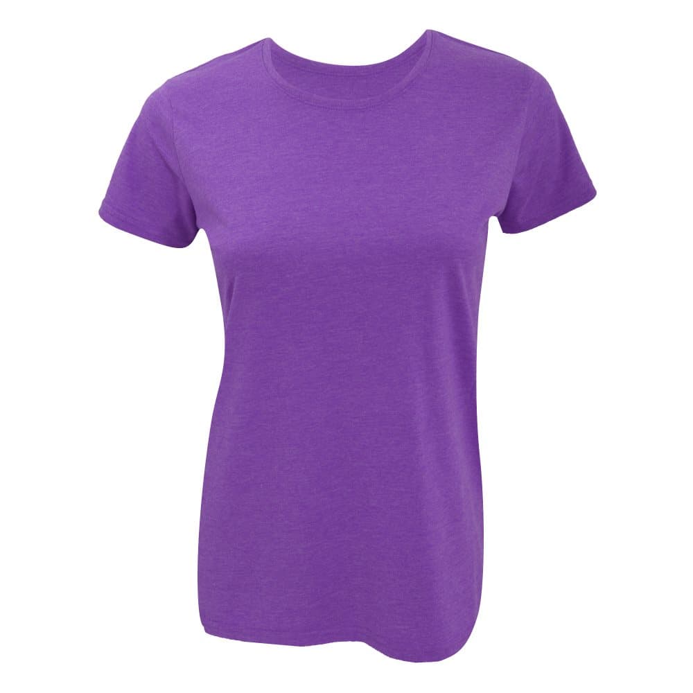 Russell Womens Slim Fit Longer Length Short Sleeve T-Shirt