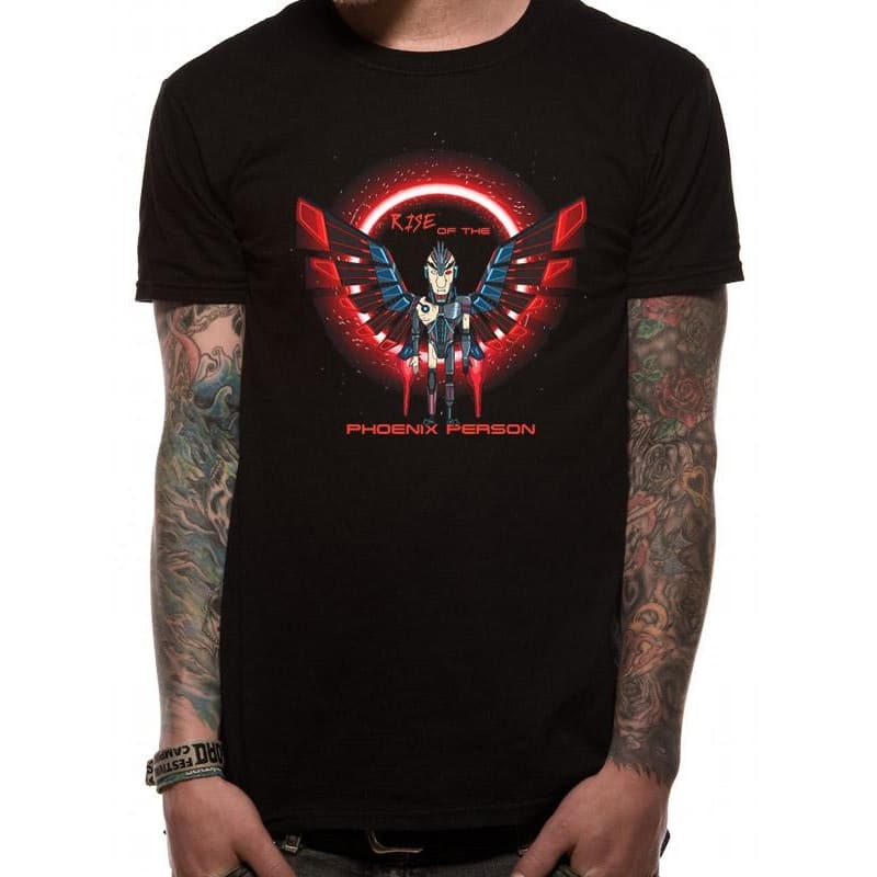 Rick And Morty Unisex Adults Phoenix T-Shirt