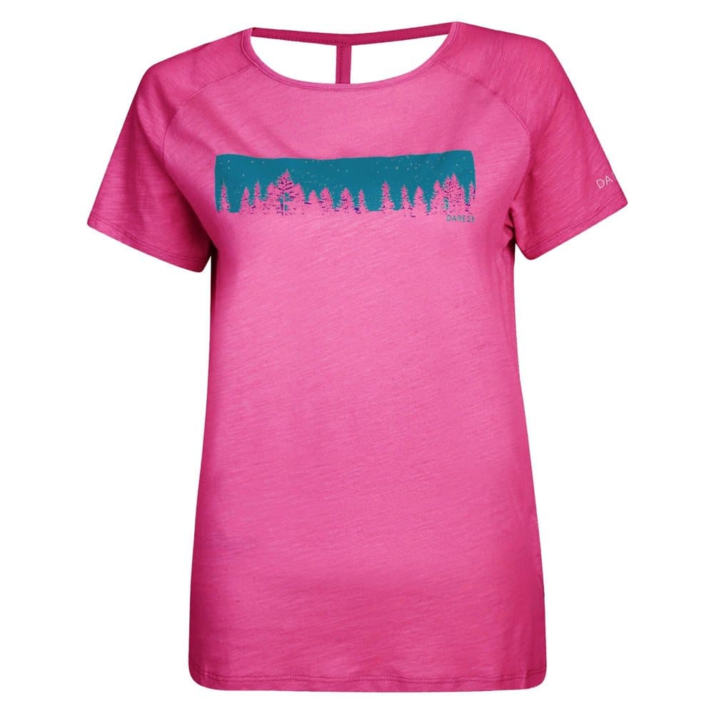 Dare 2B Womens/Ladies Astral Forest Cutout Neck T-Shirt