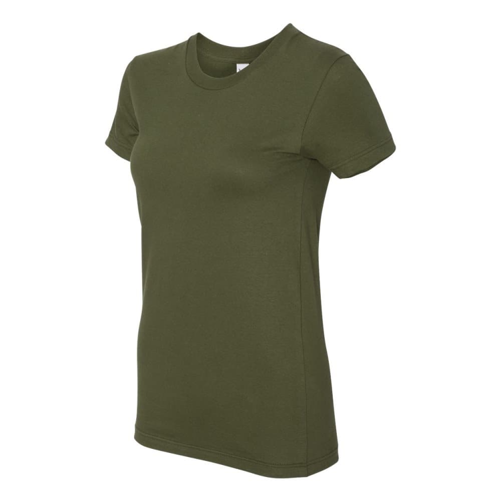 American Apparel Womens Fine Jersey Tee