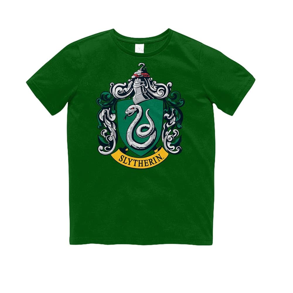 Harry Potter Barn / barn Slytherin Crest T-shirt