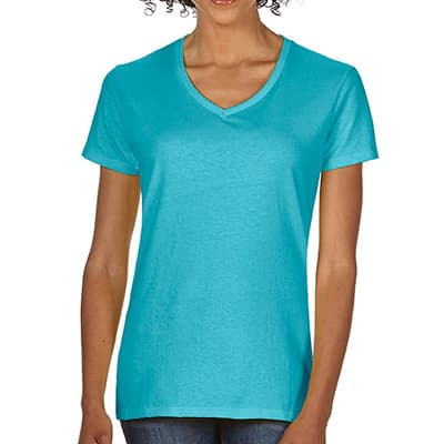 Comfort Colors Womens/Ladies V Neck Short Sleeve T-Shirt