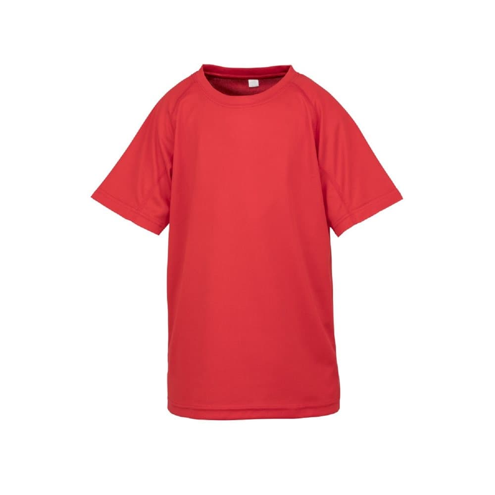 Spiro Impact Childrens/Kids Junior Performance Aircool T-Shirt