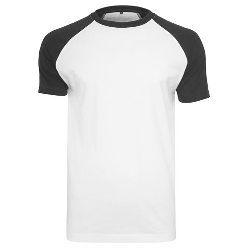 Bild av Build your Brand Raglan kontrast T-shirt för herrar
