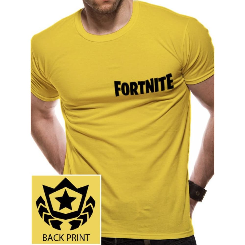 Fortnite Unisex Adults Battle Star T-Shirt