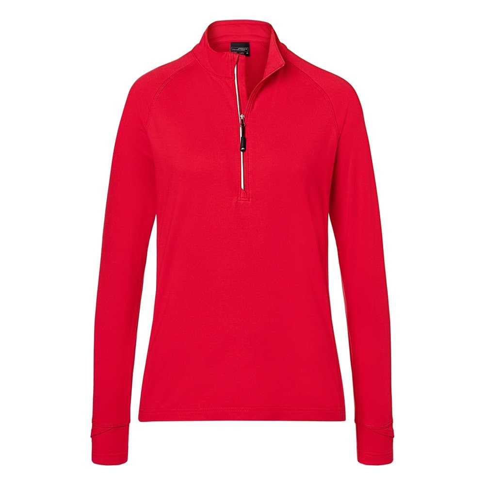 James and Nicholson Dam / Halv-Zip-sporttopp för damer