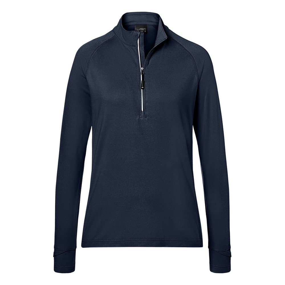 James and Nicholson Dam / Halv-Zip-sporttopp för damer