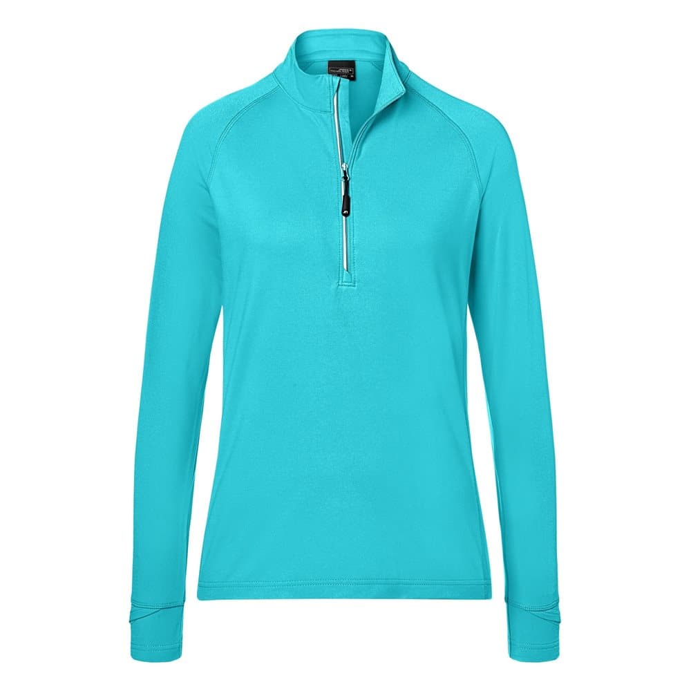 James and Nicholson Womens/Ladies Half Zip Sports Top