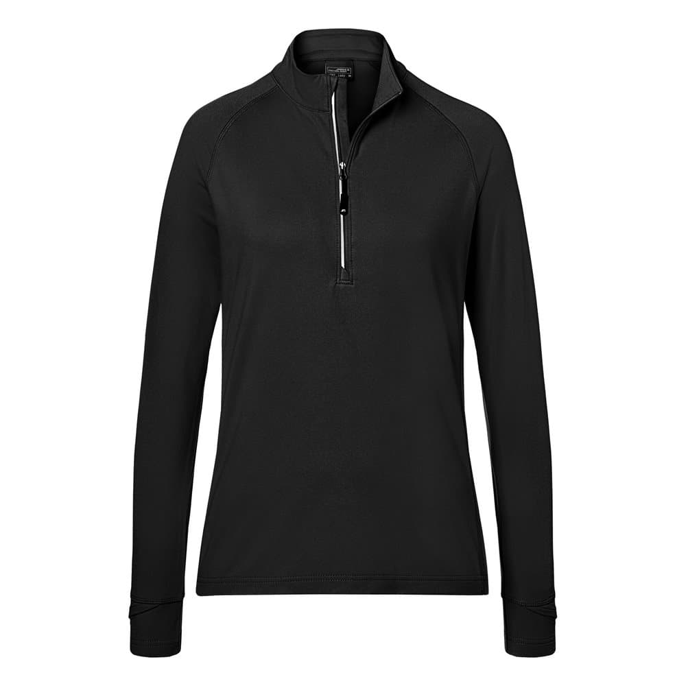 James and Nicholson Dam / Halv-Zip-sporttopp för damer