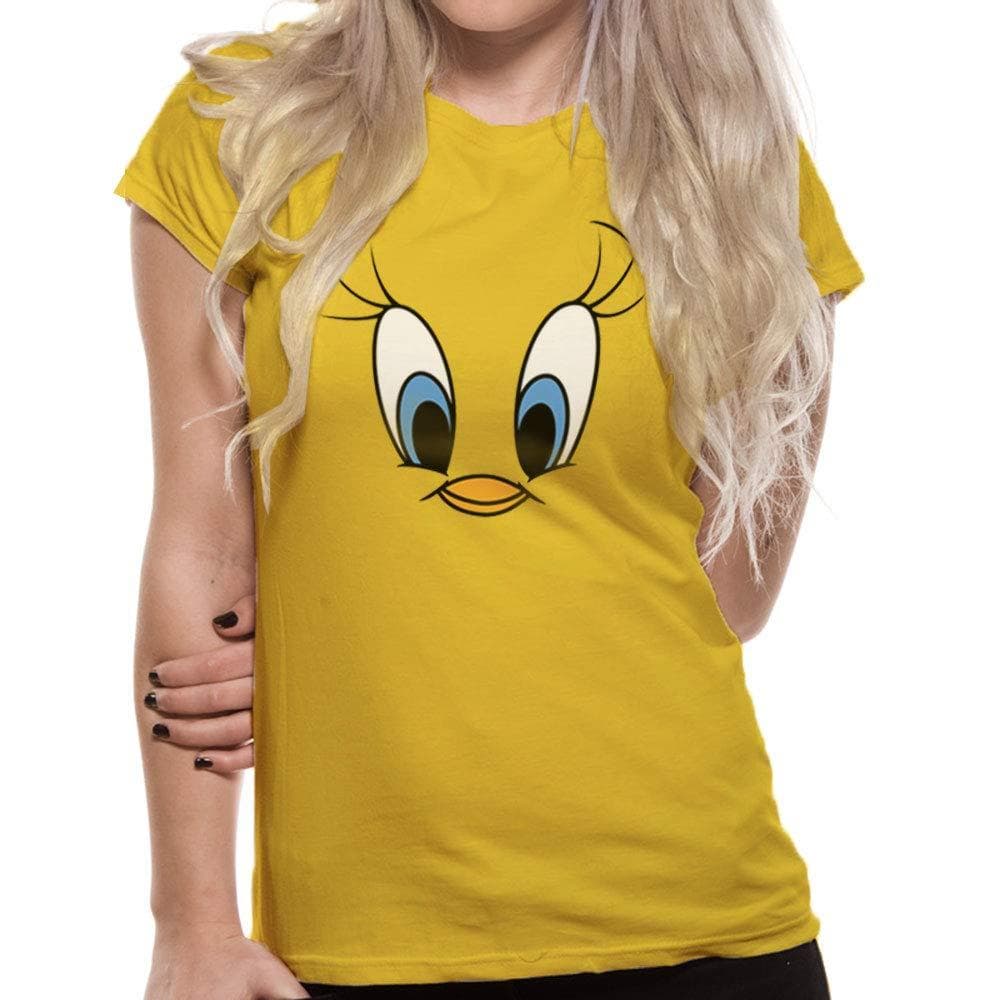 Looney Tunes Tweety Face T-shirt för kvinnor / damer