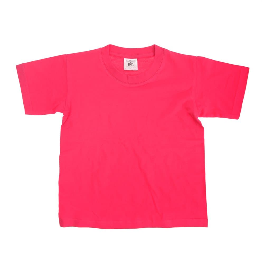 B&C Kids/Childrens Exact 150 Short Sleeved T-Shirt (Pack of 2)