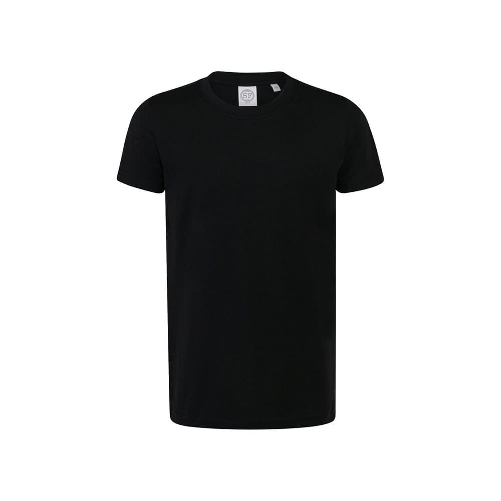 SF Minni Childrens Boys Long Line Dipped Hem T-Shirt