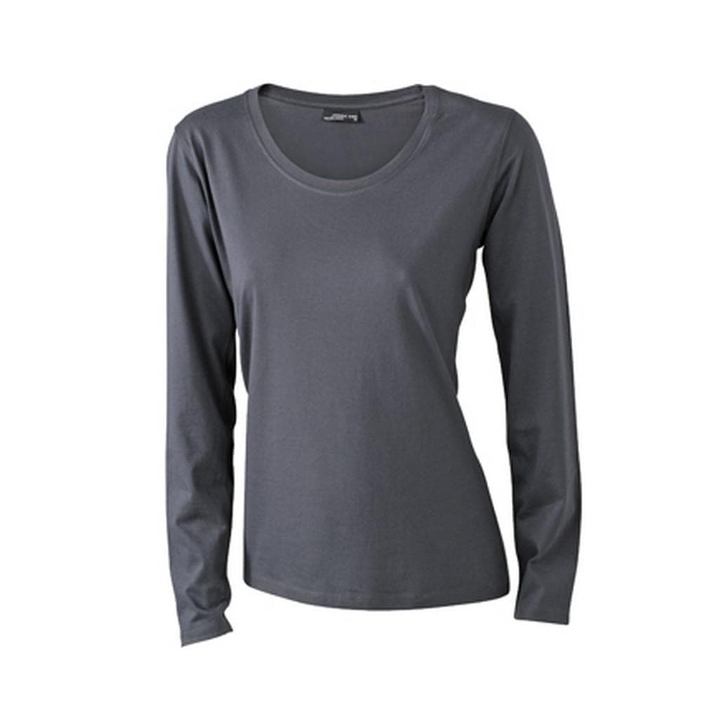 James and Nicholson Womens/Ladies Medium Long-Sleeved T-Shirt