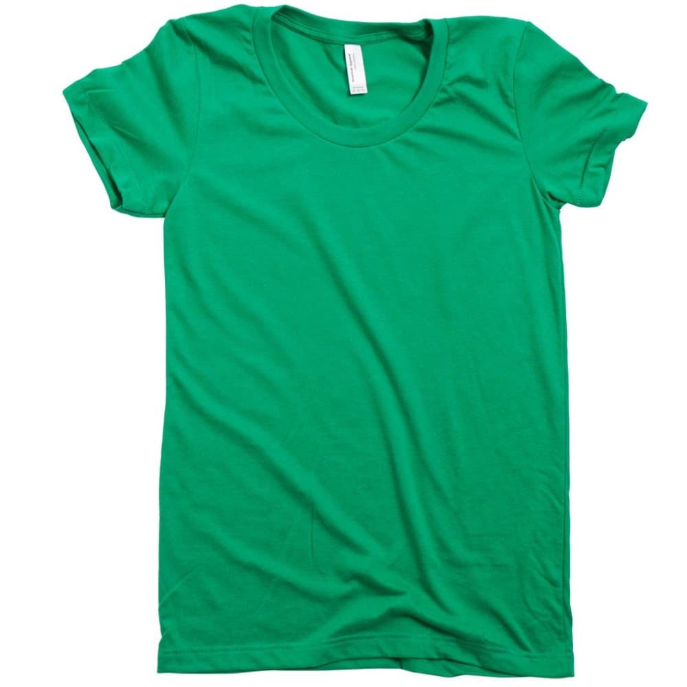 American Apparel Womens Crew Tee