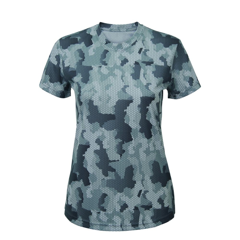 Tri Dri Womens/Ladies Hexoflage Performance Short Sleeve T-Shirt
