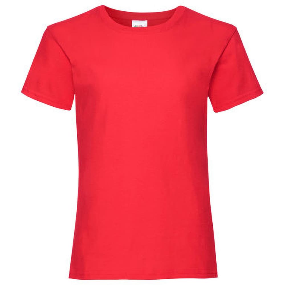 Fruit Of The Loom Girls Childrens Valueweight Short Sleeve T-Shirt (Pack of 2)
