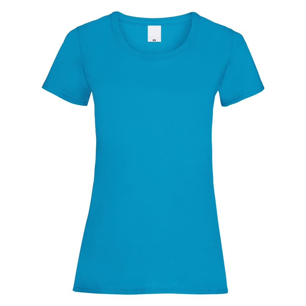 Womens/Ladies Value Fitted Short Sleeve Casual T-Shirt