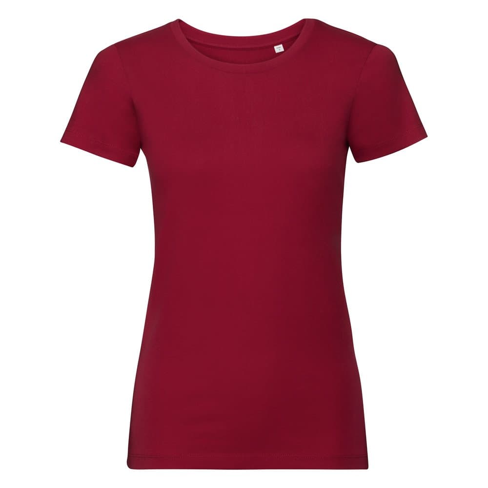 Russell Womens/Ladies Authentic Pure Organic Tee