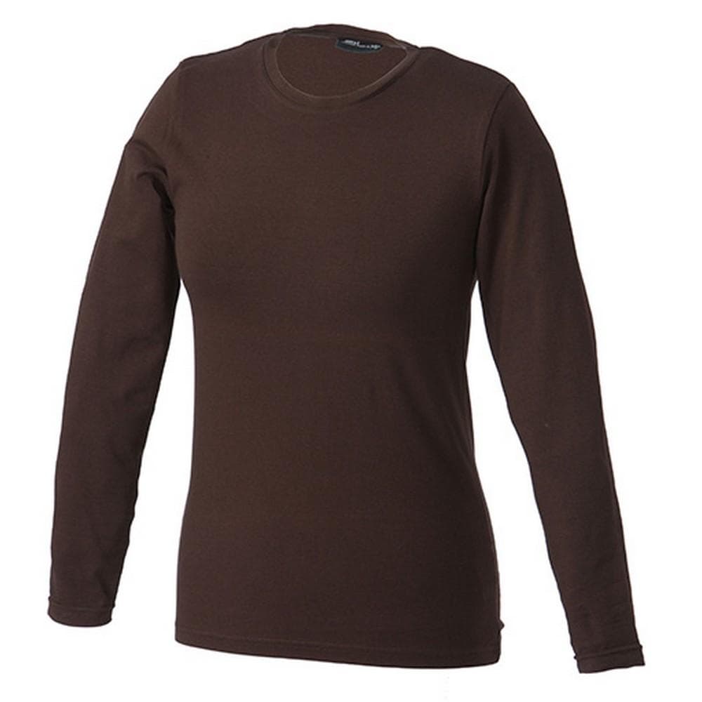 James and Nicholson Womens Long-Sleeved Tangy Tee