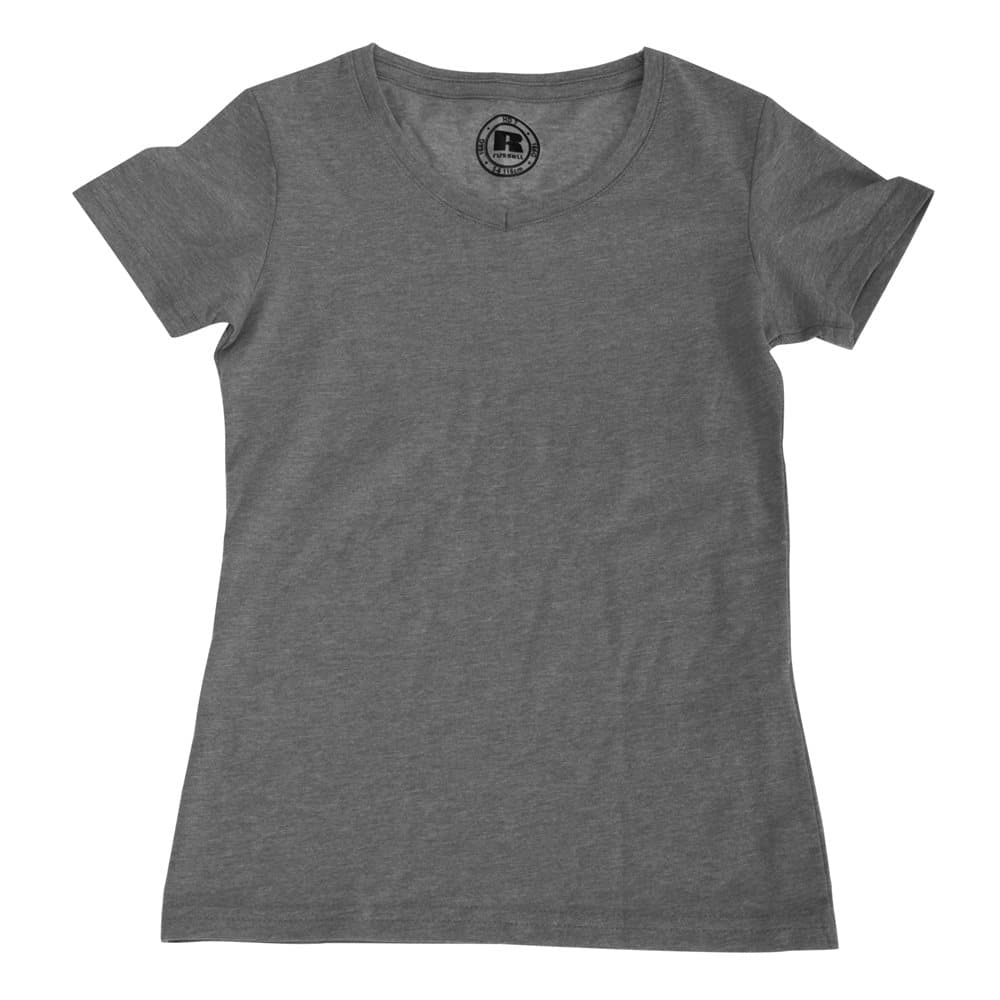 Russell Childrens/Boys Short Sleeve V-Neck HD T-Shirt