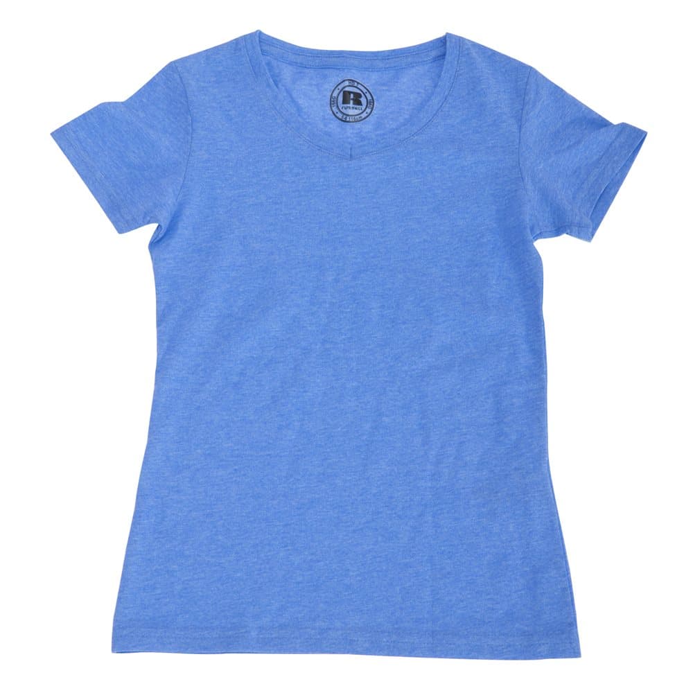 Russell Childrens/Boys Short Sleeve V-Neck HD T-Shirt