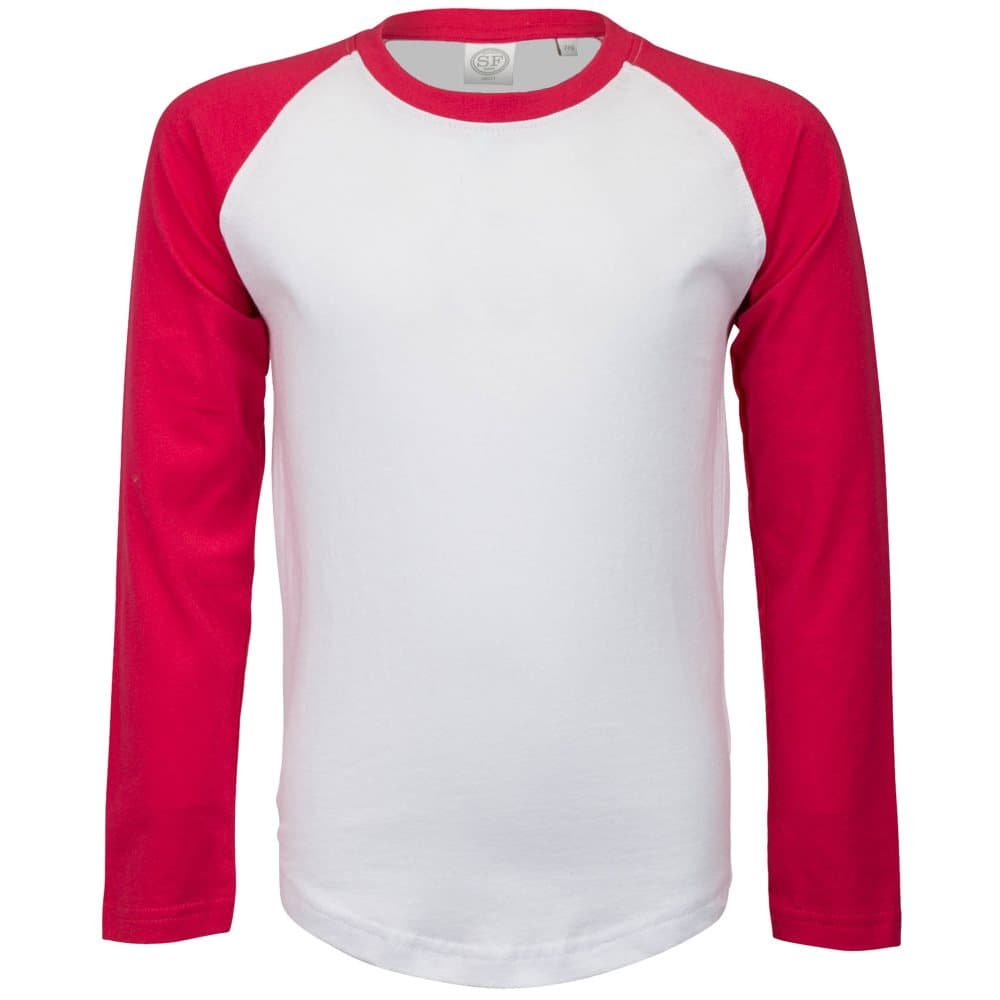Skinnifit Womens/Ladies Long Sleeve Baseball T-Shirt