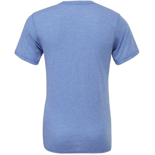 Canvas Mens Triblend Crew Neck Plain Short Sleeve T-Shirt för män