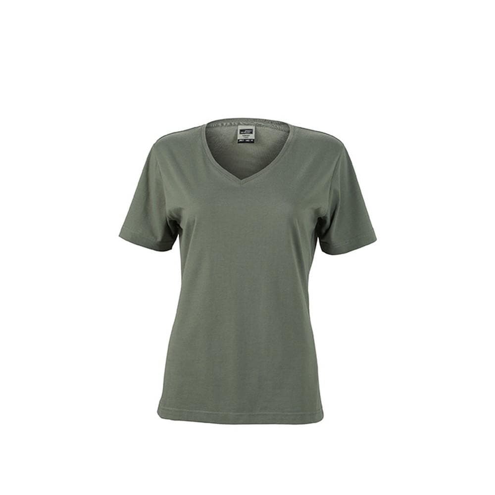 James and Nicholson Womens/Ladies Workwear T-Shirt