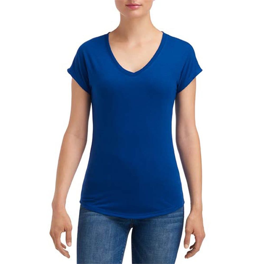 Anvil Womens/Ladies Tri-Blend V-Neck Tee