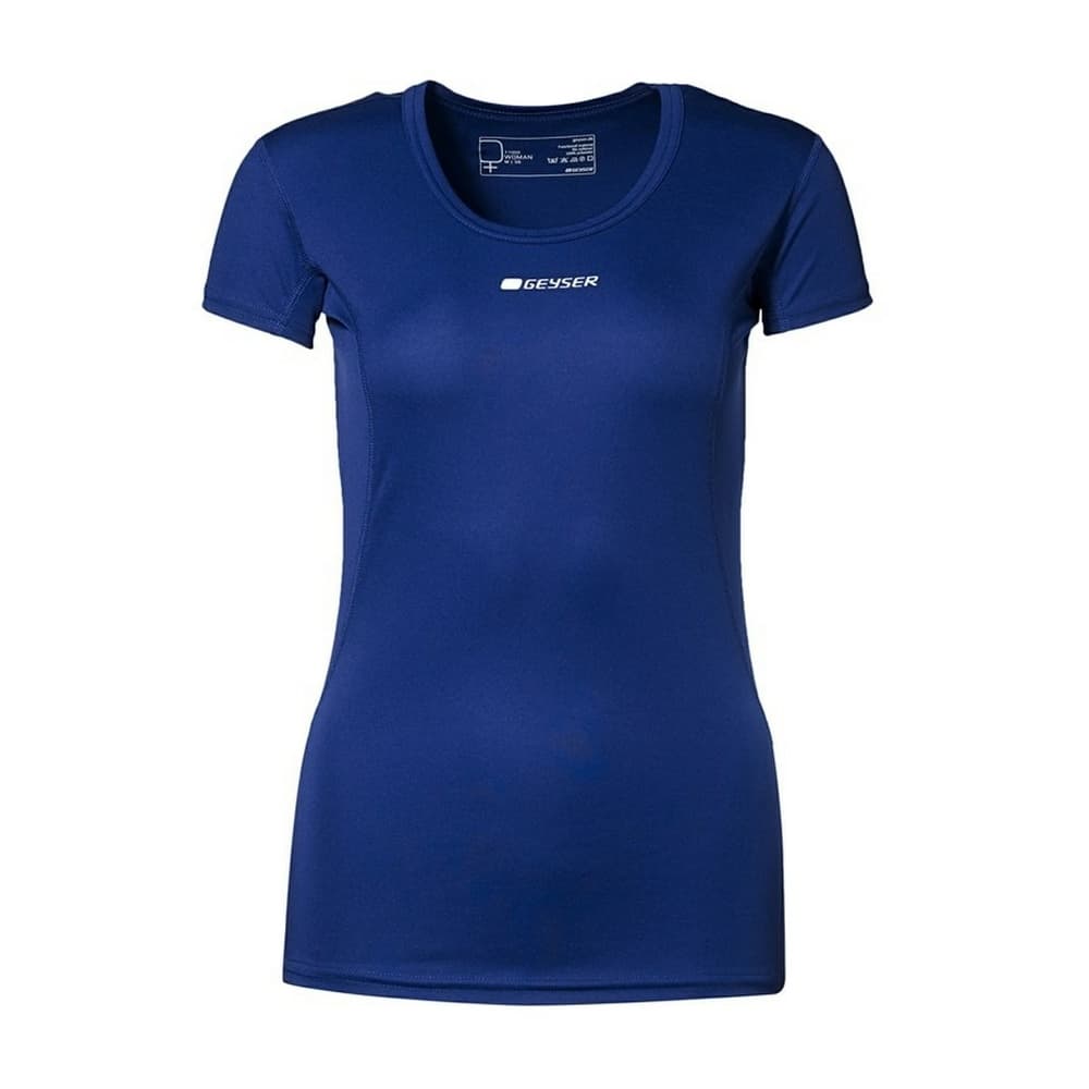 ID Kvinnors / dam aktiv kort ärm utrustad sportt-shirt